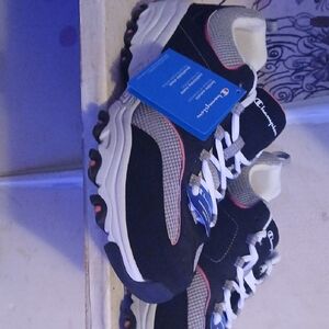 Champion Kids' Black and White Sneakers